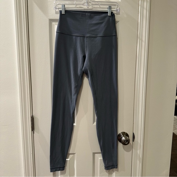 LULULEMON Align Pant 28" Titanium- size 6 - Picture 1 of 8